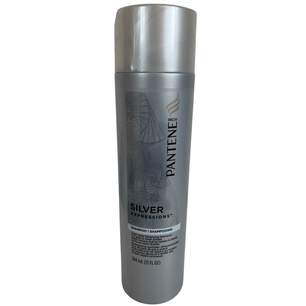 Pantene Pro-V Silver Expressions Shampoo Daily Color Enhancing Gray Silver Hair